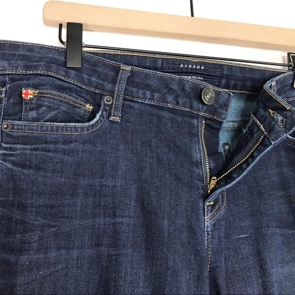 HUDSON Kent Skinny Slim Jeans Devonshire Dark Wash Size 31 - Picture 4 of 10
